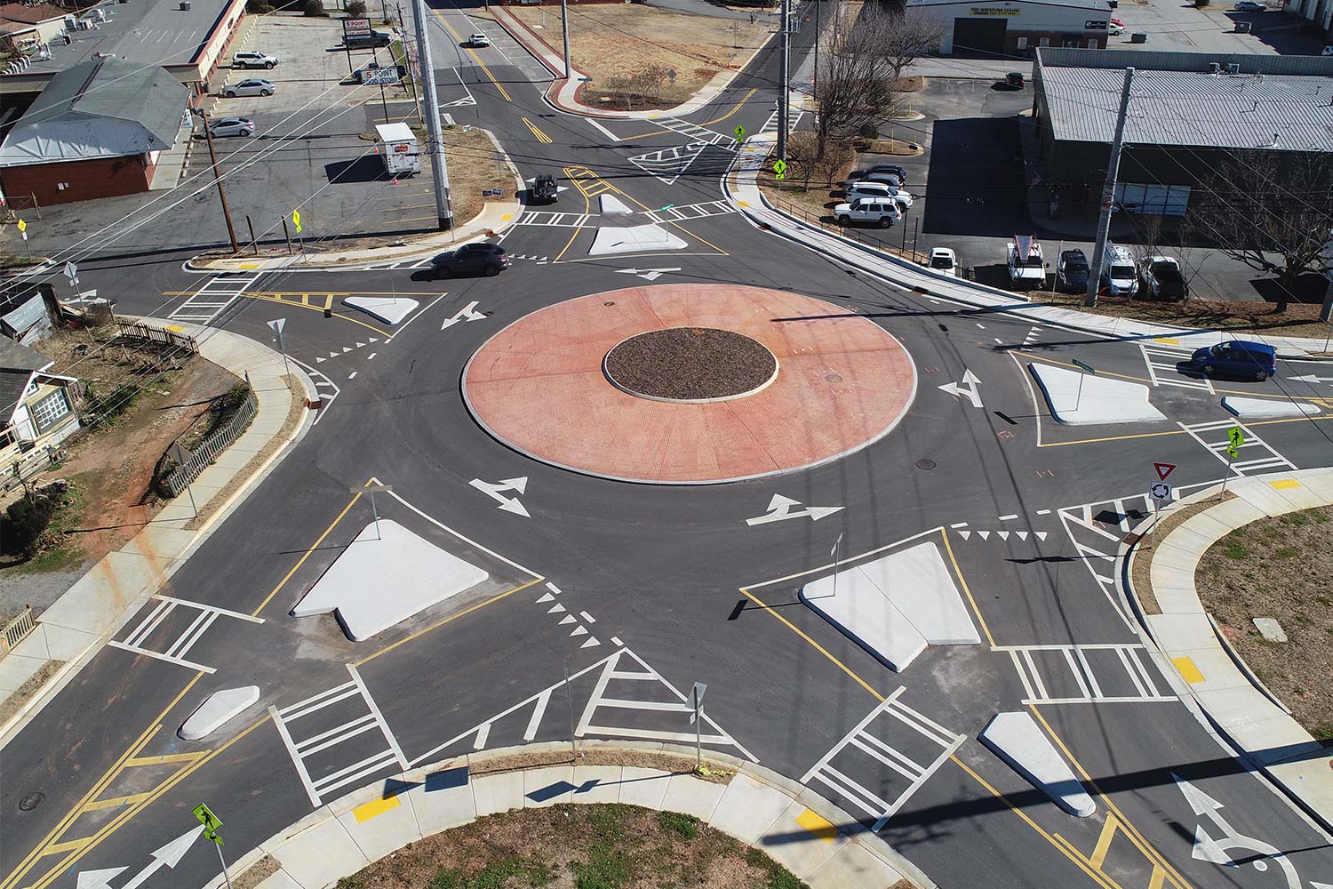 Croy Recognized with Statewide Award for Roswell Street Roundabout