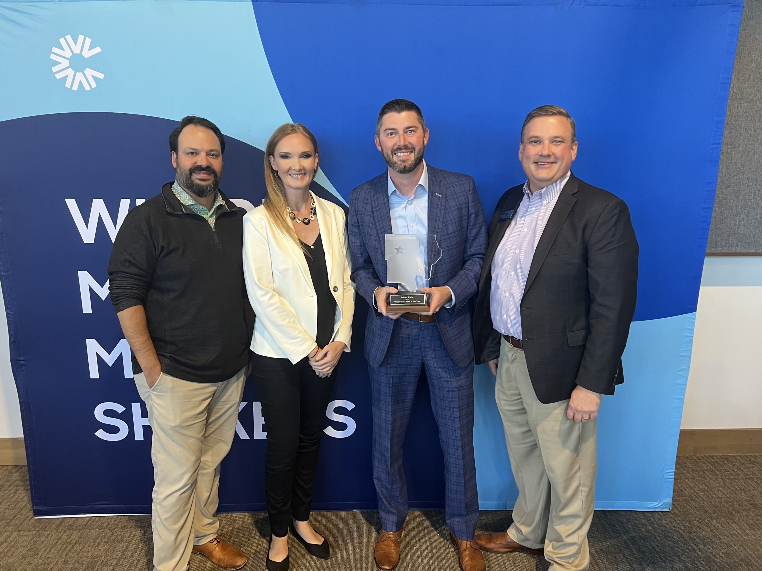 Wade Receives West Cobb Citizen of the Year Award