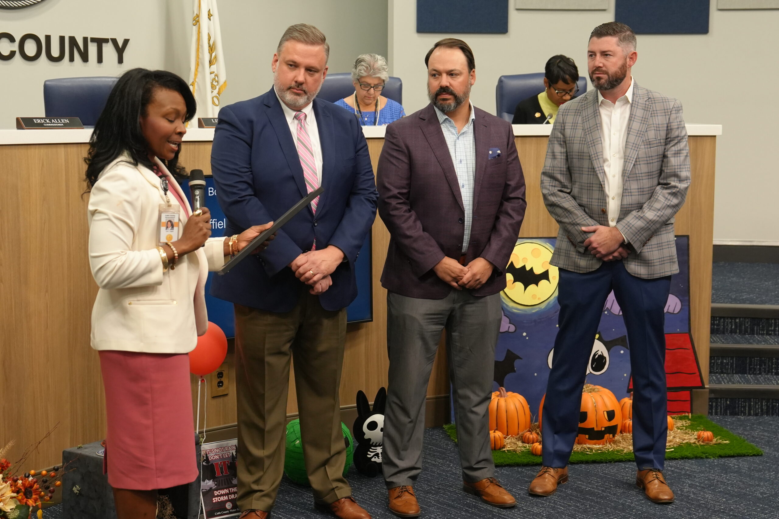 Croy Honored by the Cobb County Board of Commissioners